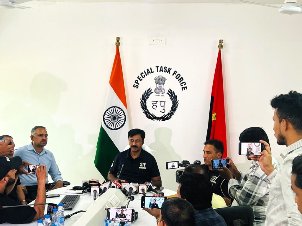 हरियाणा STF ने कुख्यात गैंगस्टर वैनकेट गर्ग