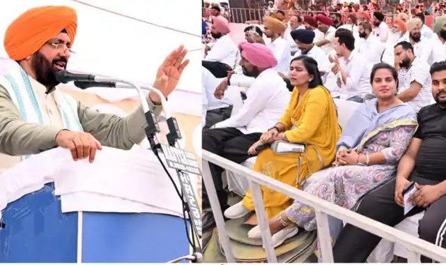 धूरी से नायब सैनी का पंजाब सरकार पर तीखा हमला, बोले- "चुटकुलों से सरकार नहीं चलती"
